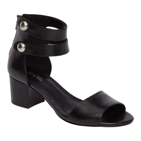 MICHAEL Michael Kors Women’s Maisie Bock Heel Sandals in the Size 9M in Black - Picture 1 of 14